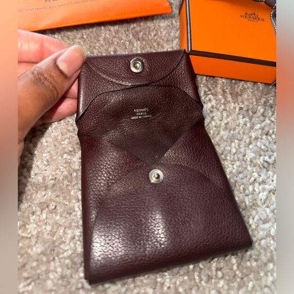 Authentic Hermés  Bastia coin pouch - Picture 3 of 13